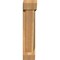 Ekena Millwork Traditional Slat Rough Sawn Bracket w/ Offset Brace, Western Red Cedar, 6"W x 20"D x 28"H BKT0604X20X28TRA06RWR - alternate 4
